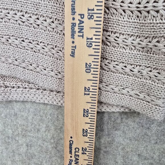 Hippie Rose Beige Knit Sweater Womens M - Picture 7 of 7